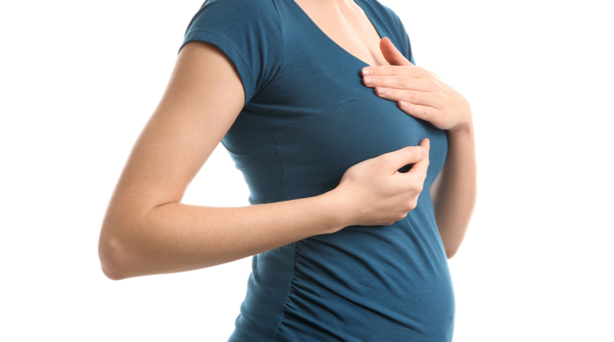 breast changes during pregnancy